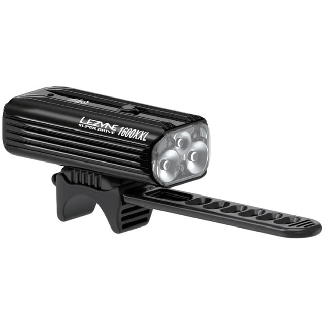 Lezyne Super Drive 1600XXL Black Head Light | The Bike Affair