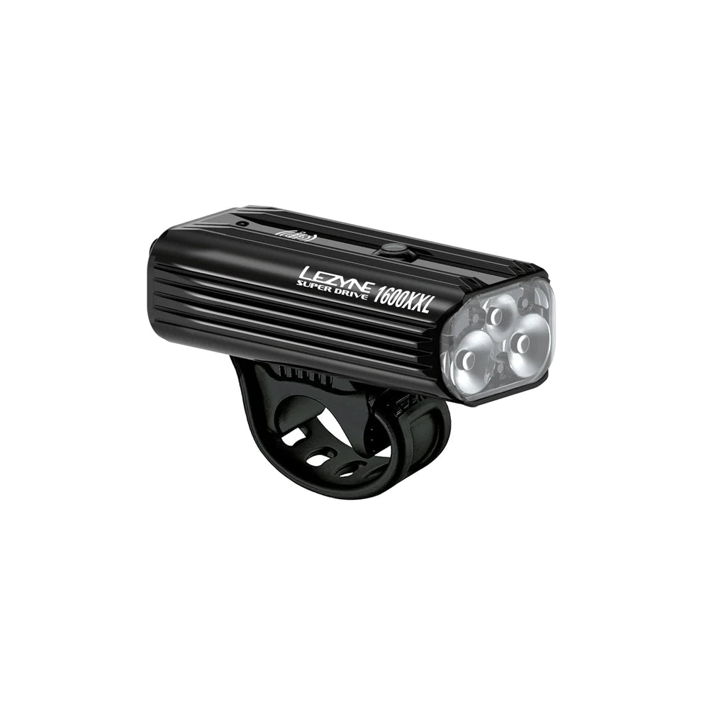 Lezyne Super Drive 1600XXL Black Head Light | The Bike Affair