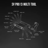 Lezyne SV PRO 13 Multi Tool Kit (13 Functions) | The Bike Affair